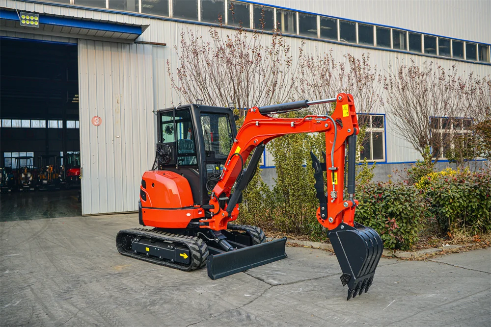 High Quality Mini Excavator 3.5 Ton EPA Farm Used New Crawler Digger Compact Mini Bagger Kubota Engine Excavator Machine Price