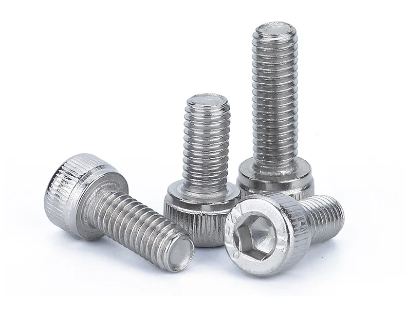 1/4-20*3/8 1/2 5/8 2/1 Inch Length 304 Stainless Steel Us Unc Coarse Thread Allen Head Screw Hex Hexagon Socket Bolt