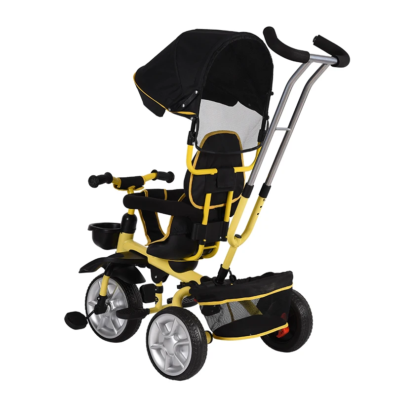 2024  fashion hot sale wholesale folding baby safety walker tricycle for babies 4 in 1