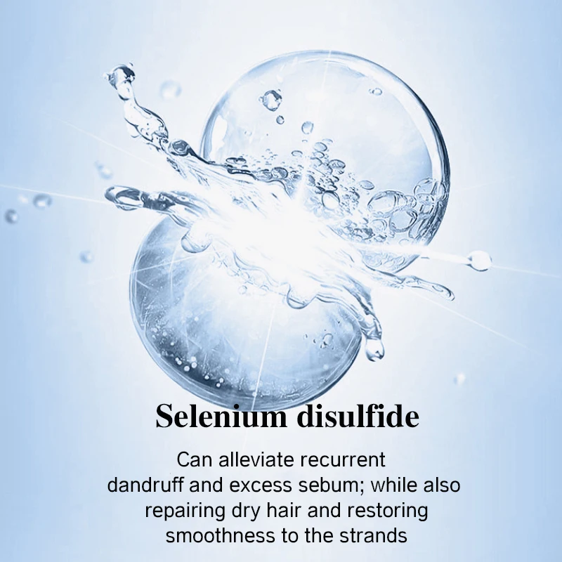 Selenium Sulfide Anti-Dandruff Oil Control Scalp Cleansing Clarifying Hiar Fluffy Shampoo Hair Products