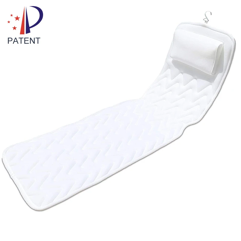 Patented product  hot sale environmental protection soft anti-slip bath mat with pillow