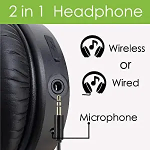 ZFX RF Headphone 2.4G Wireless Headset Headphones for TV With Optical input
