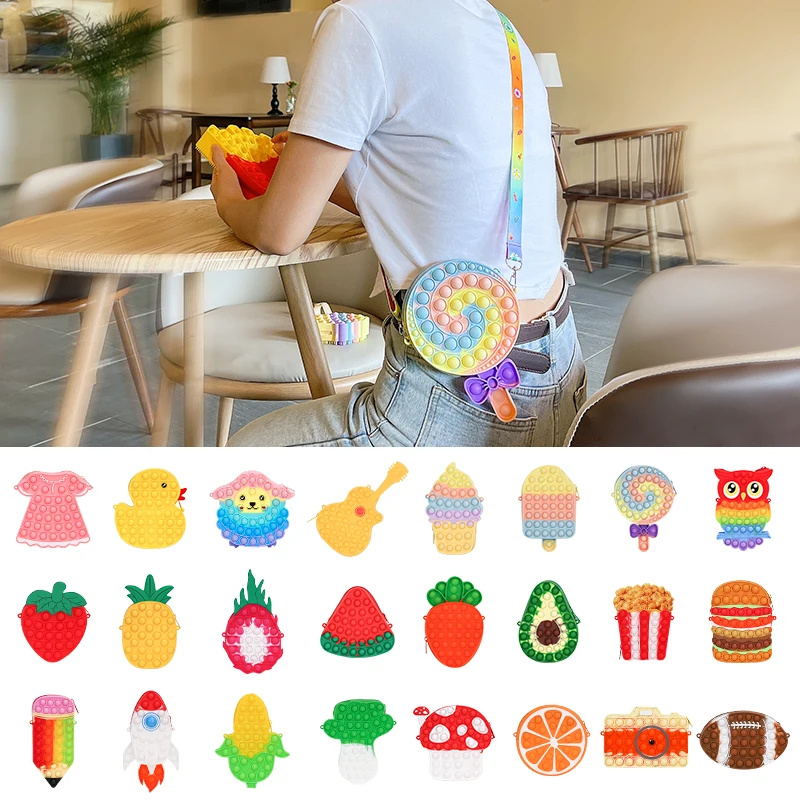 Amazon Hot Selling Sensory Fidget Toys Set Pack For Stress Relief Silicone Fidget Toy