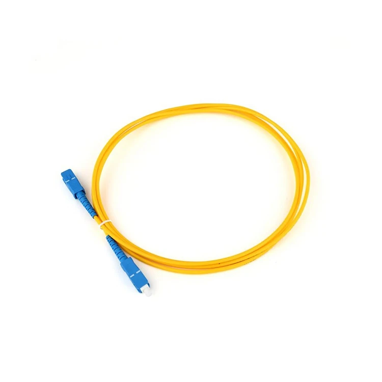  Ftth manufacture sc-sc Simplex желтый Внутренний оптический кабель 3 метра
