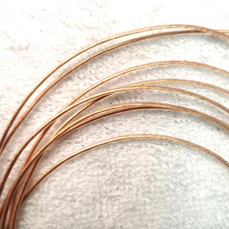 Чистый Кристалл PE 5N OCC медный 1,2 кабель для наушников. DIY. Улучшенная линия.