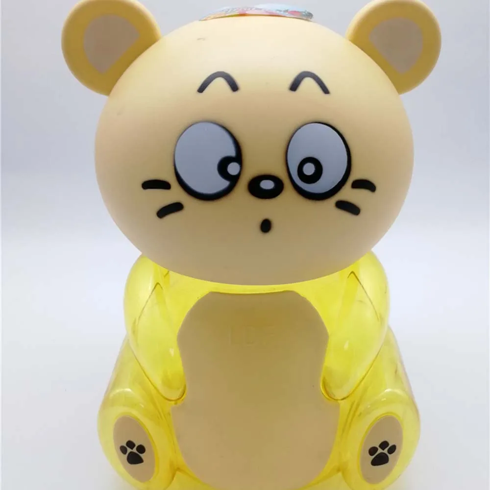 QINQIN OEM Wholesale Customized Animal Shaped  Box Cup Pudding Jar Jelly Fruit Flavour Ball Exotic Snacks Food