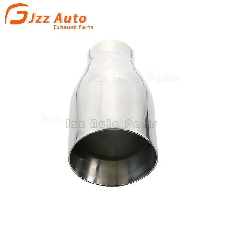JZZ stainless steel single exhaust muffler pipe car exhaust tip