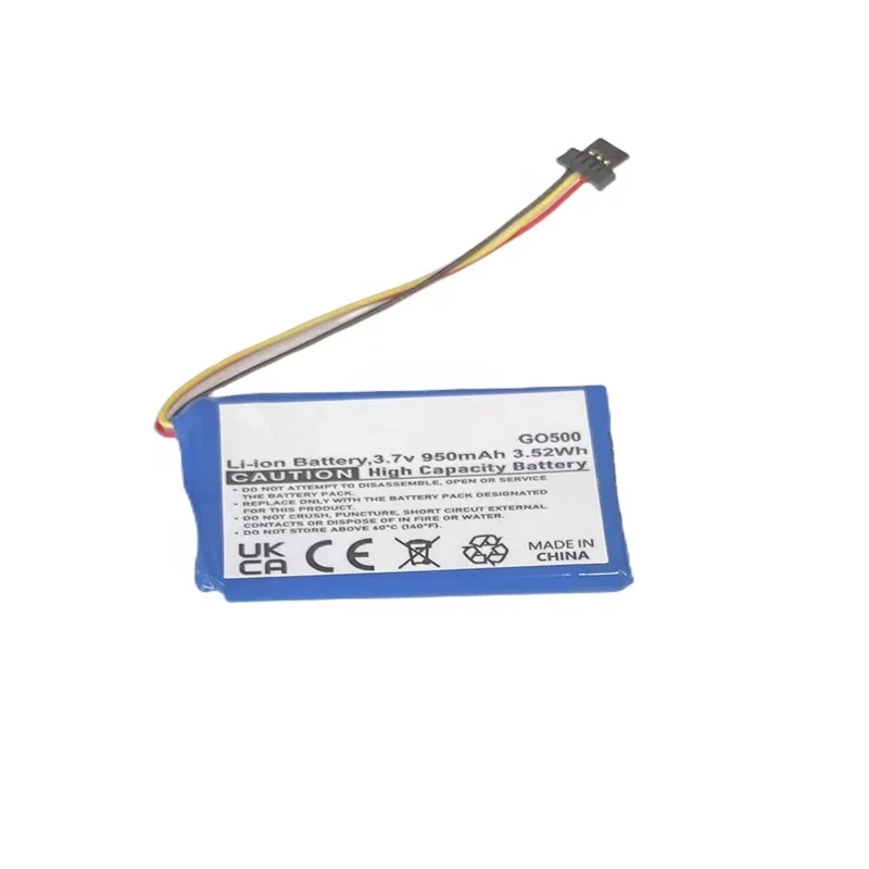 RHINO POWER 6027A0089521 FMB0932008731 VF6D VF6S Battery For TomTom One 140 140S 1EK0.052.02 4EK0.001.02 GO 500 600 Navigation