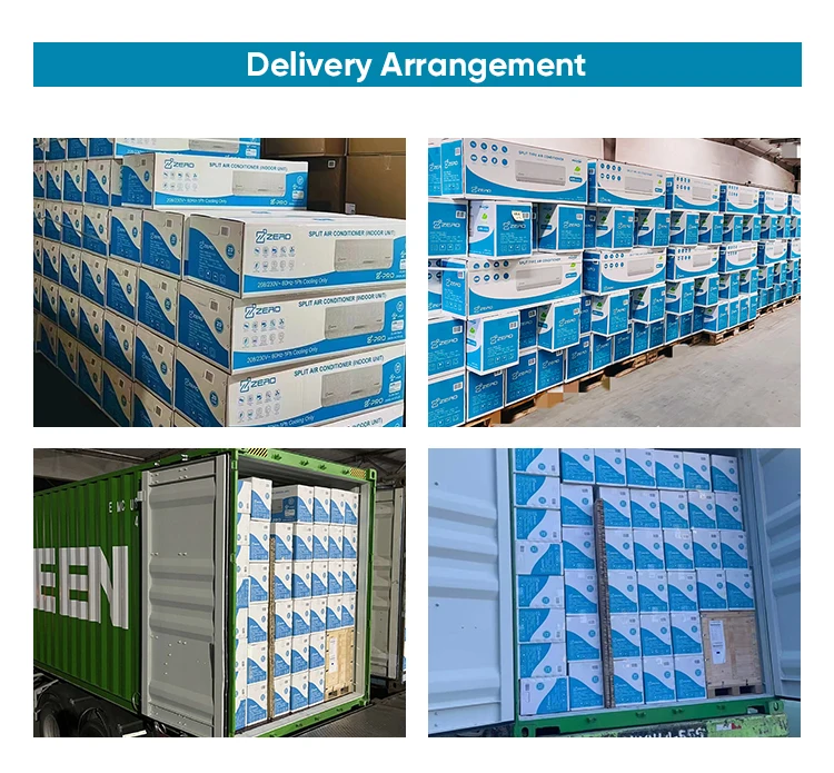 ZERO R410A 9000 12000 BTU Mini Split Air Conditioners 1.5 Ton AC Inverter 220v Wall Mounted Smart Air Conditioner