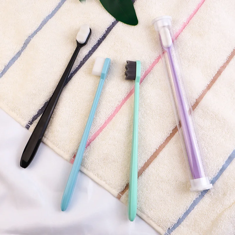 Adults Toothbrush Soft-bristle Toothbrush Couples Toothbrush Soft Bristle Oral Care Health Tools