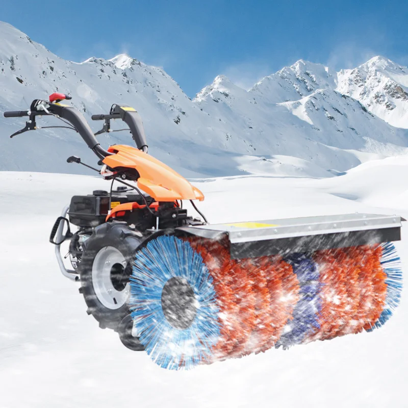 diesel snow blower machine hand snowplow Multi functional snowplow clearing snow equipment