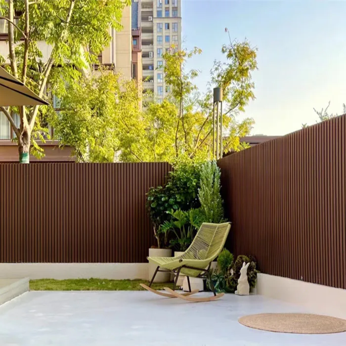 Composite wood wpc post upright column pole outdoor fence post