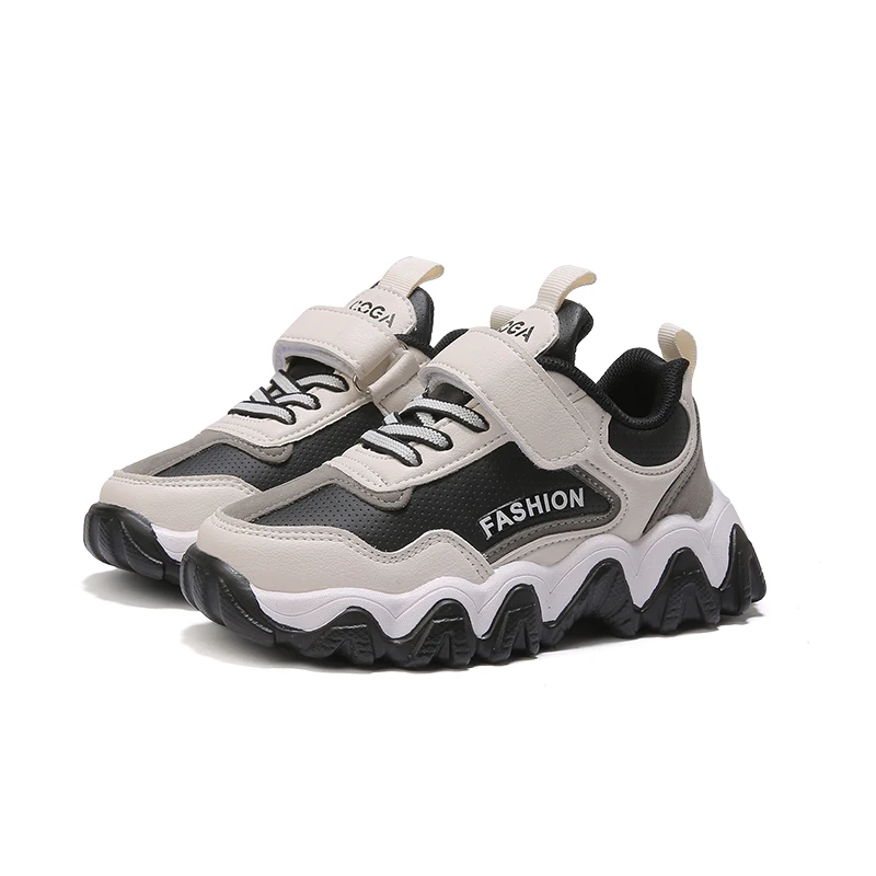 
2020 new arrive microfiber leather children sneakers 