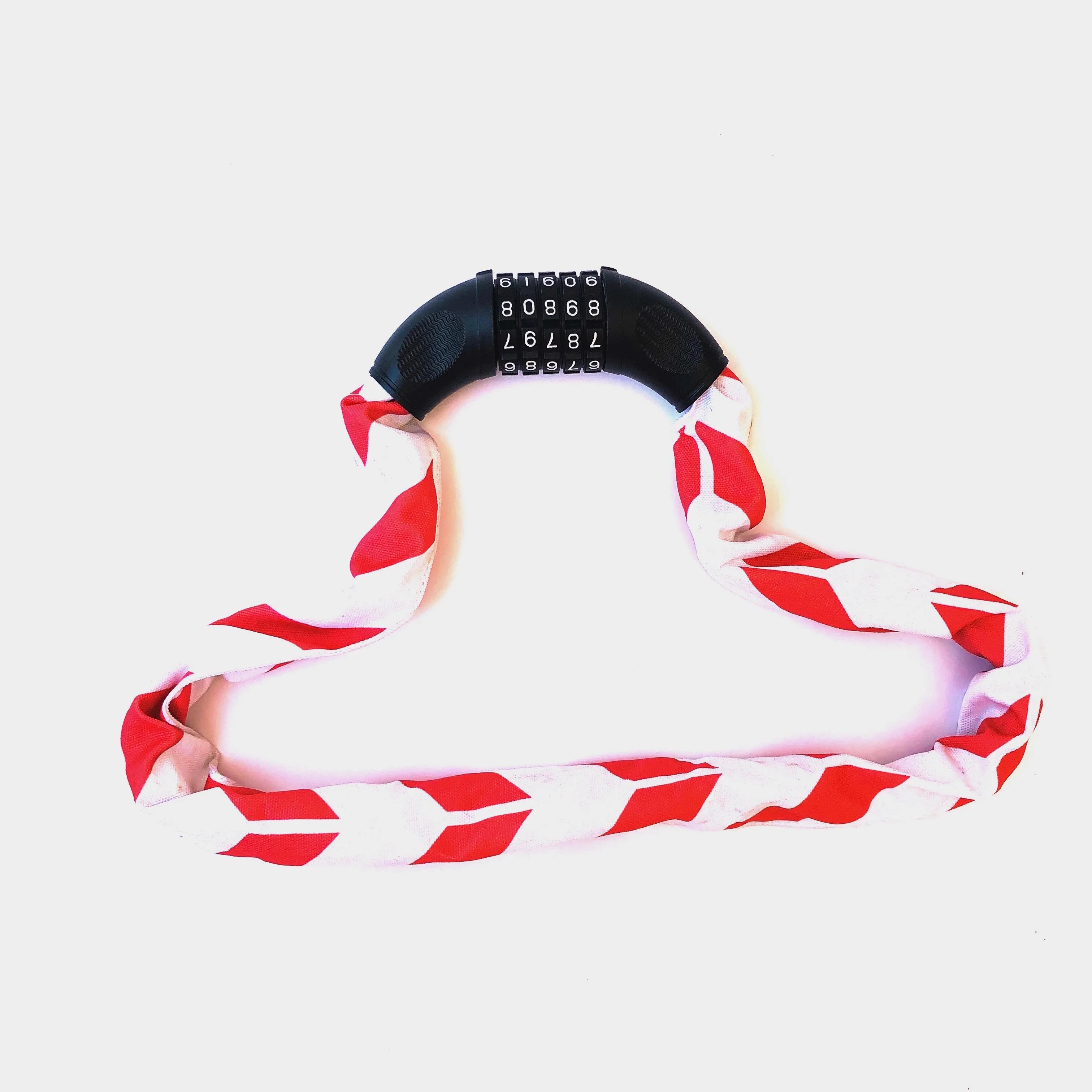 Modern design bicycle accessories anti-theft theft bicycle chain lock small portable bicycle lock