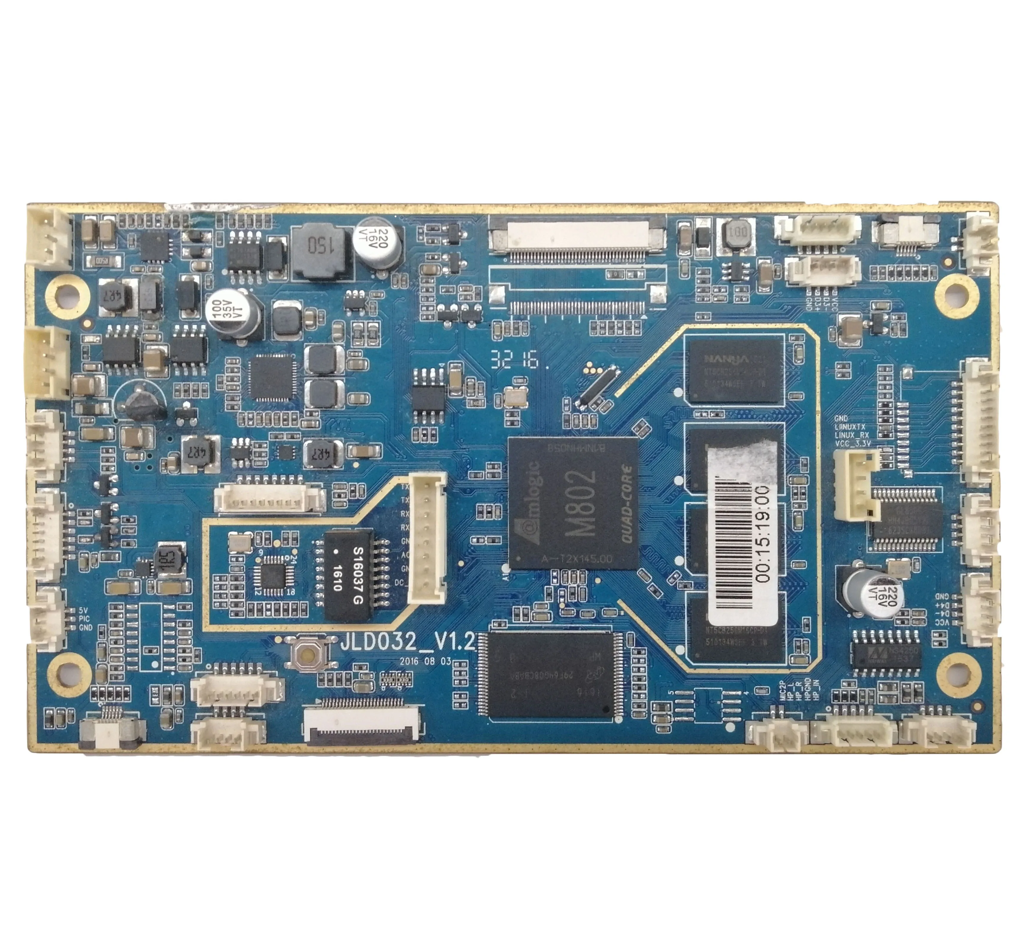 Хорошая репутация Amlogic M802 android oem материнская плата для небольших размеров