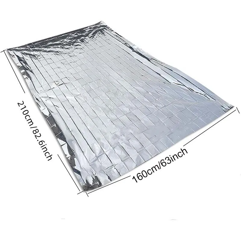 Wholesale  Emergency Blanket Tear Resistant Windproof Sun Protection Thermal Insulation Blanket Hiking Survival First Aid