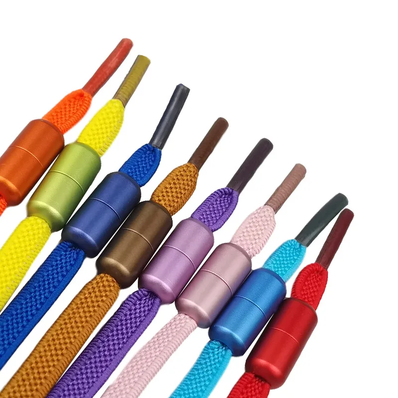 Wholesale lace Aglets metal capsule shoelace buckle metal shoelace buckle available in a variety of colors