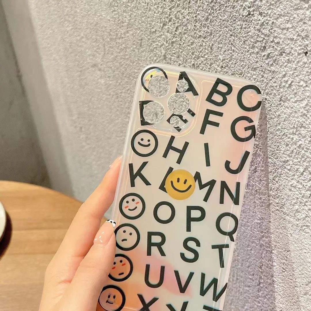 Luxury Classic Design Words Text Design Amazon Hot Selling Tpu Cell Phone Protective Case For iPhone 11 12 pro max