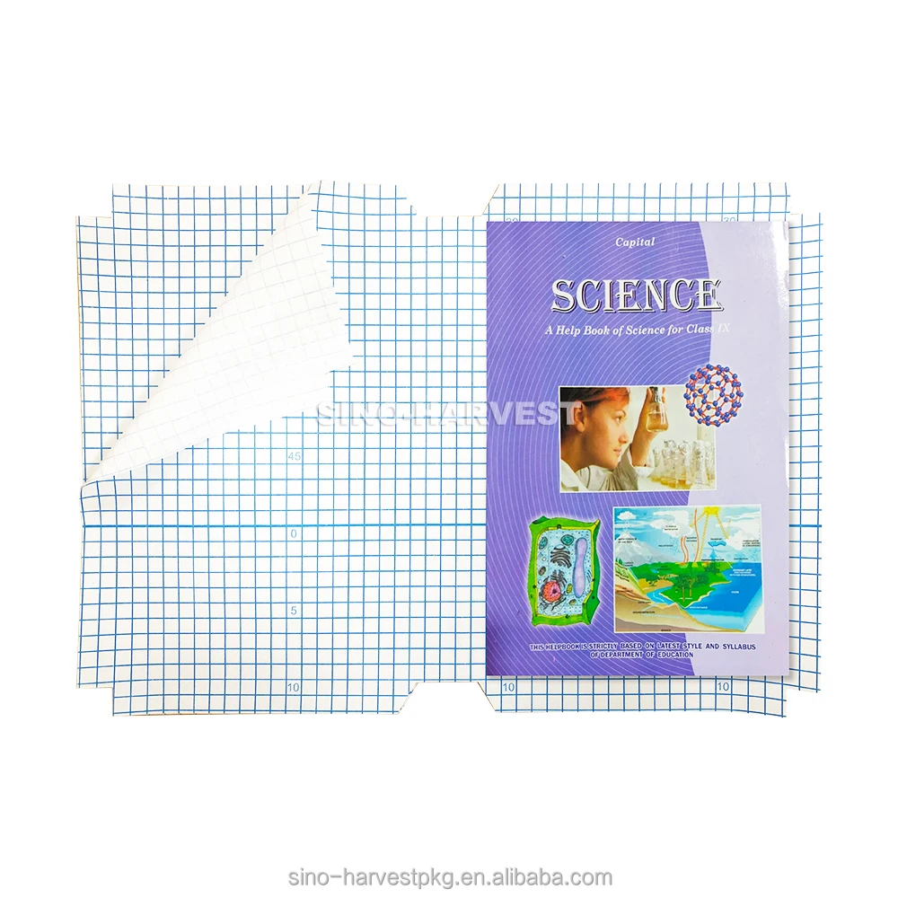 School Student Used Protective Adhesive Book Cover For Textbooks Pvc Transparent Self Adhesive School Book Cover