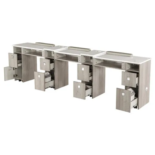 Luxe Beauty nail manicure table manicure table with vacuum fan nail tables