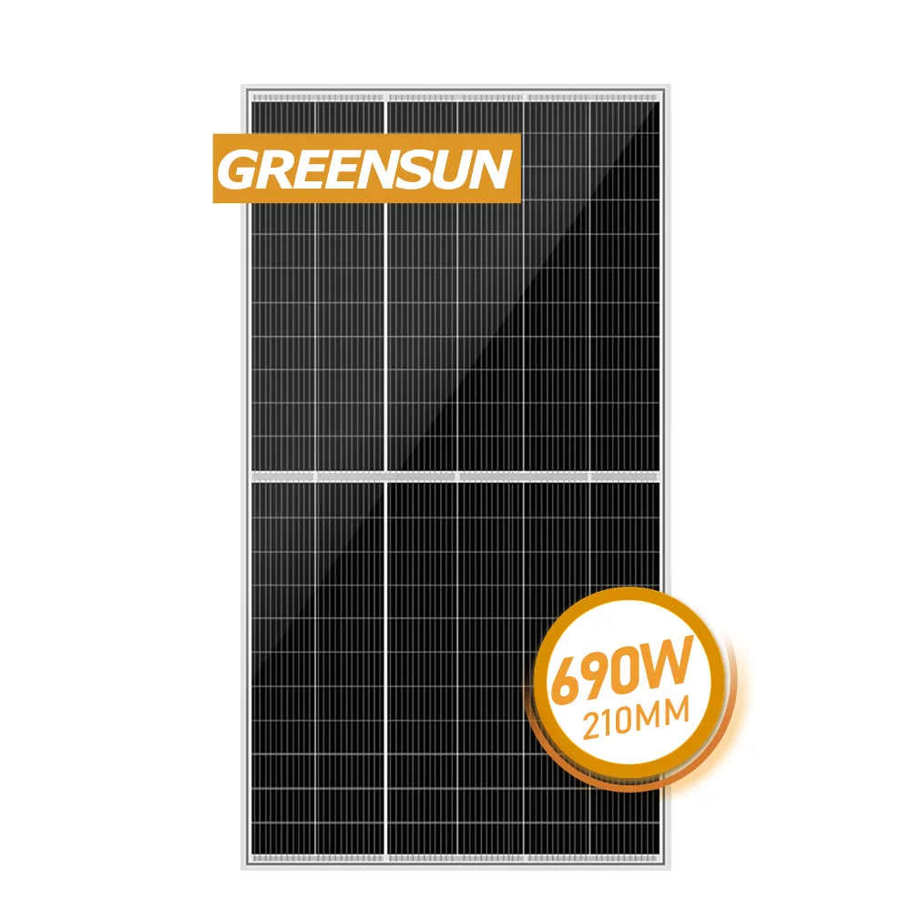 Alibaba top panels factory monocrystalline solar panel 690w