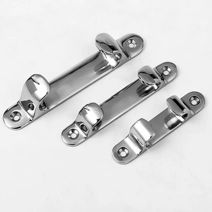 Stainless Steel Cleat Fairlead Line Straight Bow Chocks