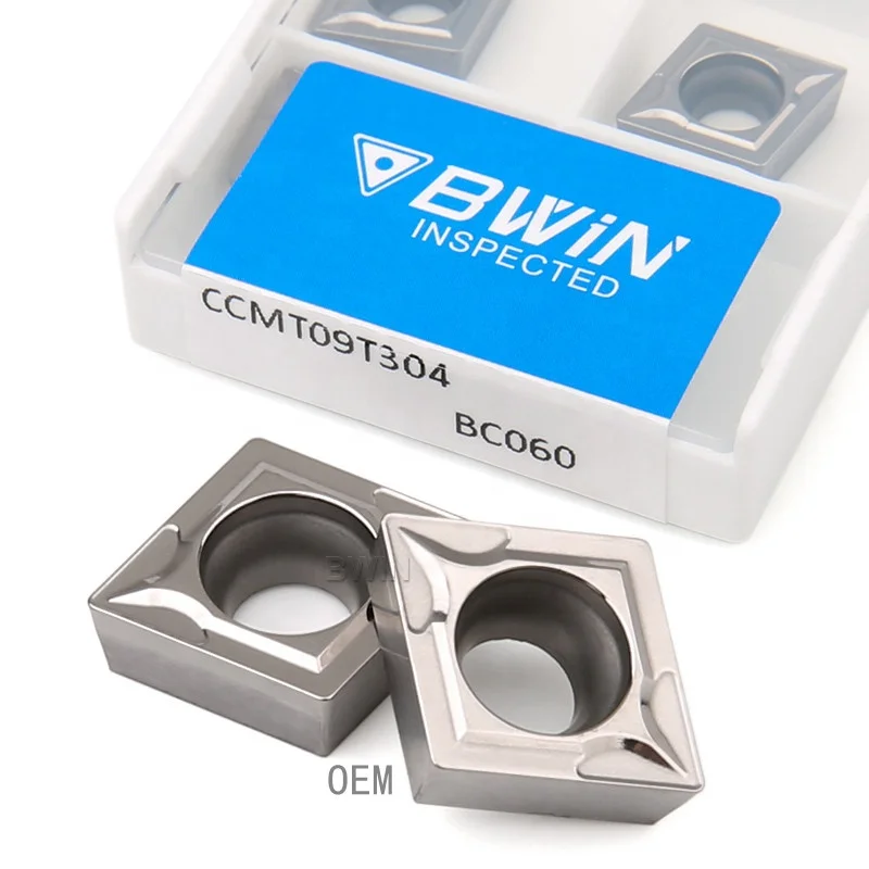Ccmt09T304-Hq Cermet Ccmt060204 Internal Turning Tool Carbide Insert Ccmt 32.52 09T308 Mt Tt8125 Hm Psd Ceramic Insert