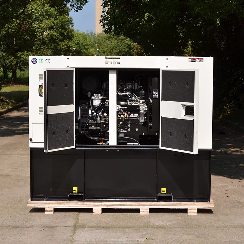 Silent Powered By UK-Perkins 404A-22G1 16Kw Diesel Standby Electric Generator 20Kva