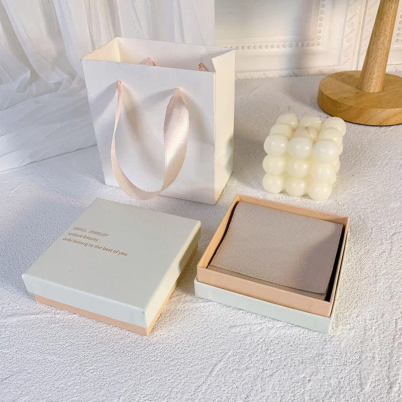 High End Jewelry Packaging Boxes Can Be Customized Ring Luxury Jin Bracelet Jewelry Custom Chain Necklaces Logo Packing