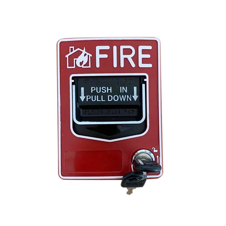 Deling Resettable Fire Alarm Siren Security and Fire Call Point