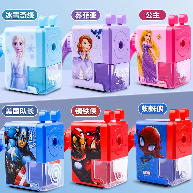 hand-cranking pencil sharpener alloy steel cutter core penknife children hand-cranking stationery wholesale