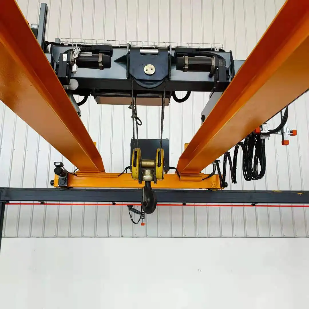 5~50 ton European hoist double beam bridge crane
