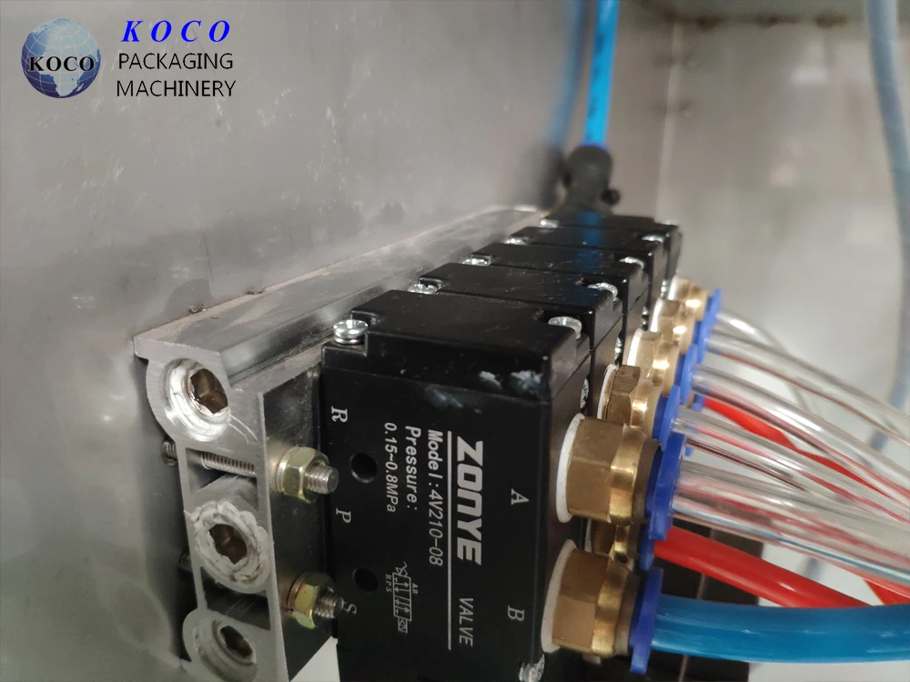 KOCO plastic bag fillng sealing machine for fruit juice flavour soda water