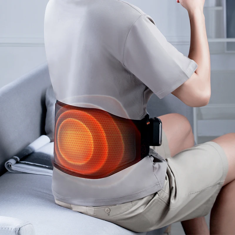 Пояс с подогревом поддержка поясничной спины термотерапия 5 В USB талии для боли в спине