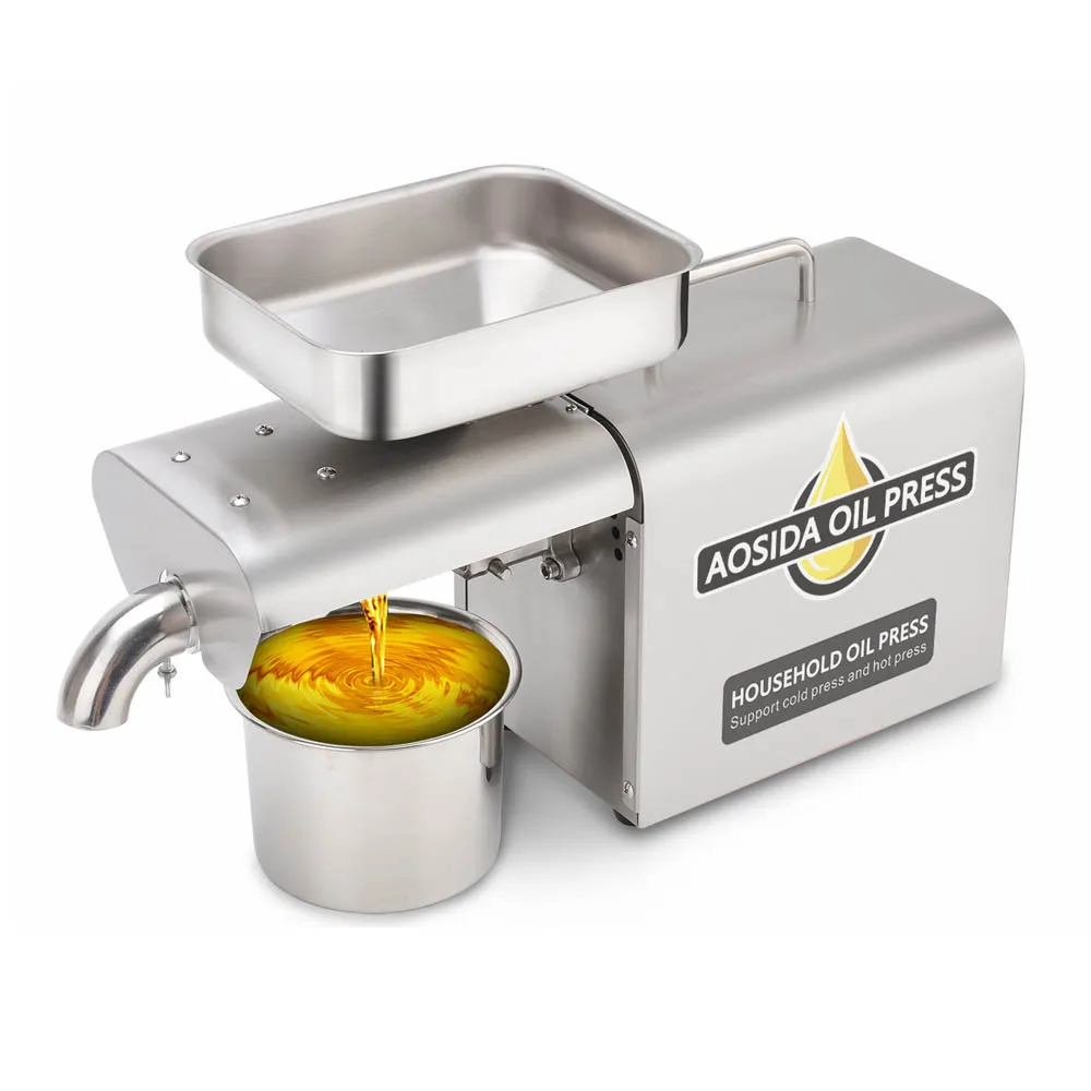 Small Olive Oil Press Machine Peanut Black Seed Palm Expeller Oil Maker Presser Oil Extractor Machine Cold Press
