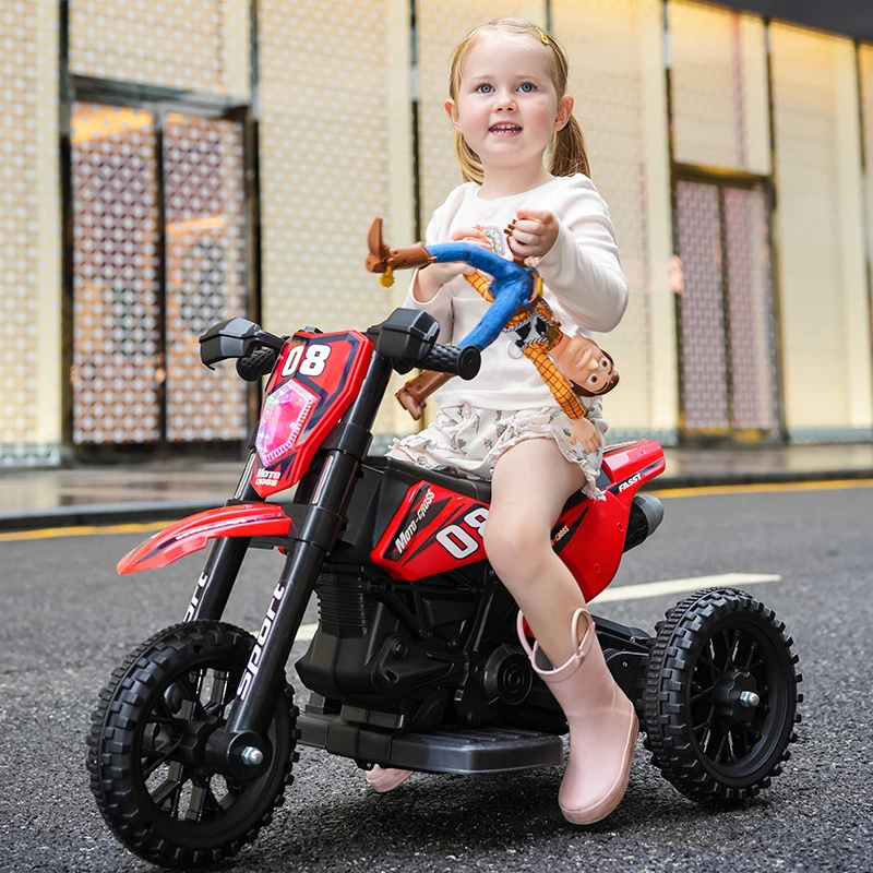 New Design Off-road Electric Ride-on Car 3 Wheels Kids Electric Mountain Motorcycle And Motorbike For Children