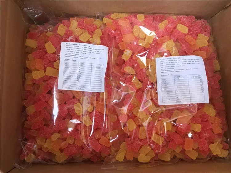 Халяль Кислая Кола в форме бутылки желе конфеты с покрытием из сахара
