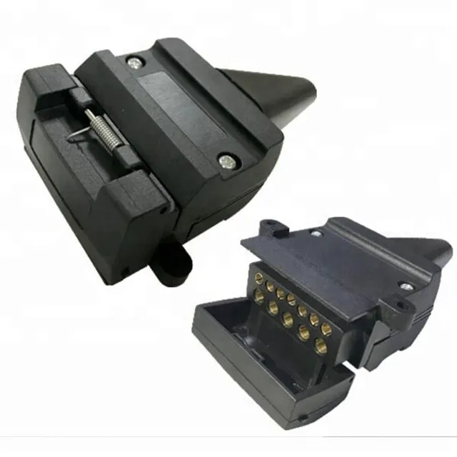 12 штифтов плоский прицепы для адаптера переменного тока 12pin крепеж для прицепа