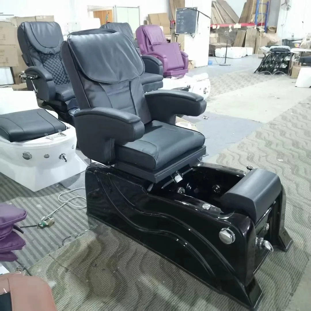 Factory Customized Pedicure Chairs Pipeless No Plumbing Luxury Pedicure Foot Spa Chairs