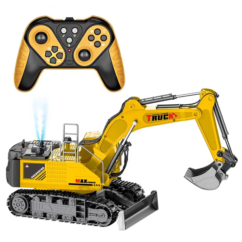 15 Channel rc alloy excavator remote control truck diecast rc truck hobby