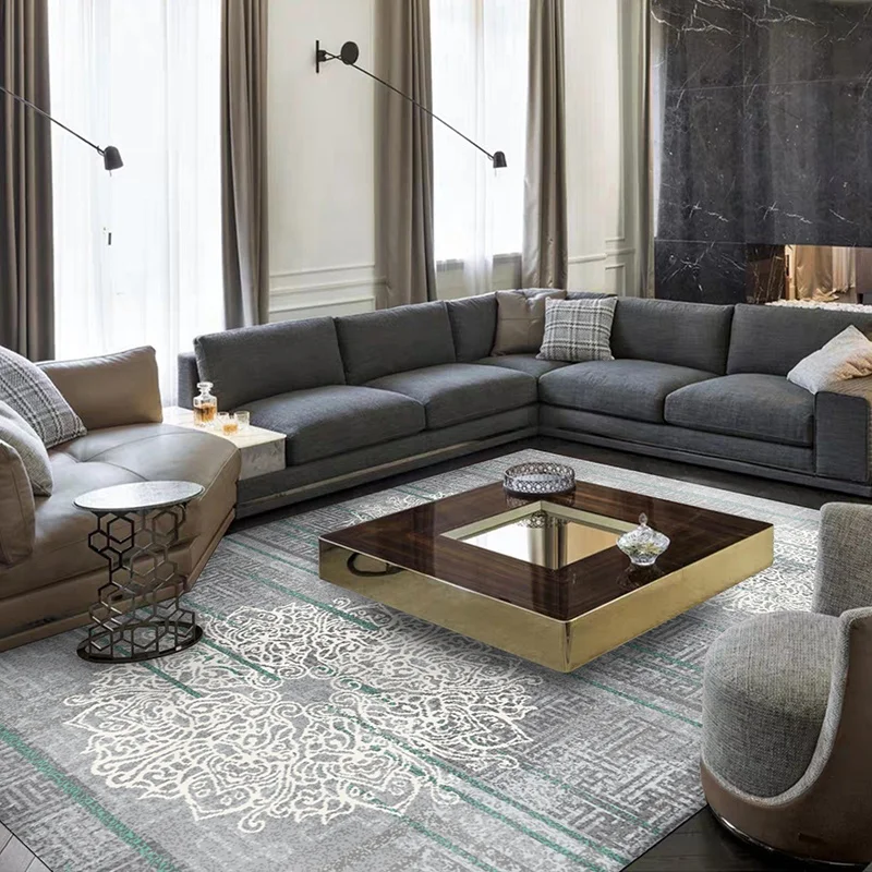 Haima Carpet Modern Design Custom Axminster Rug Living Room Bedroom Carpets