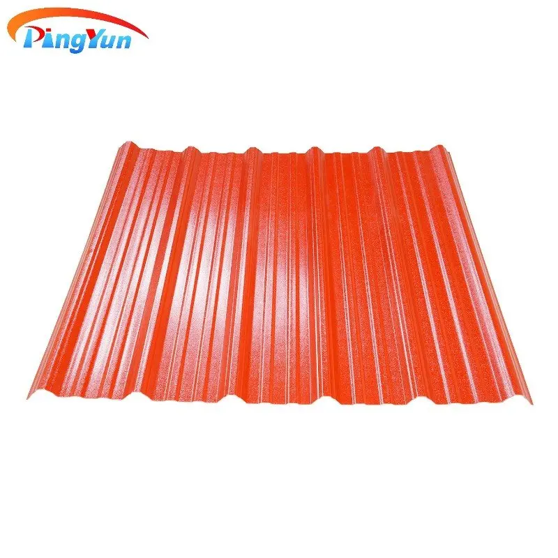 House Top Plastic Roof Sheet PVC Roof Cover Materials PVC Roofs For Outdoor Construction