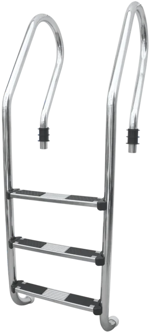 High Quality Swimming Pool Step Ladder with Handrail Carton Package Stainless Steel Piscine SL Inground Pool Copin Ladder CN;GUA