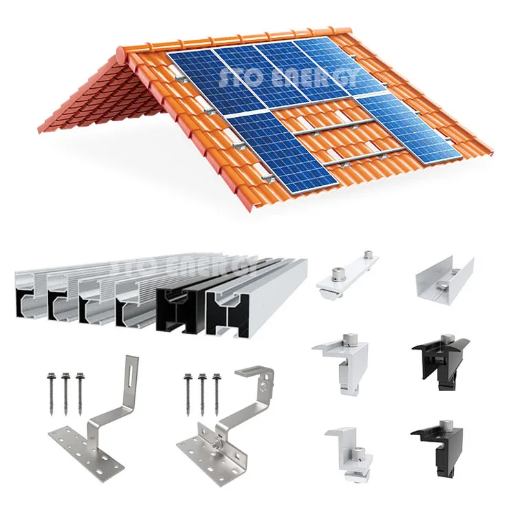 High Quality Solar PV Structure Panel Quick Mount Clip Rapid Black Aluminum Mid Clamp For Roof Mounting Solar Panel