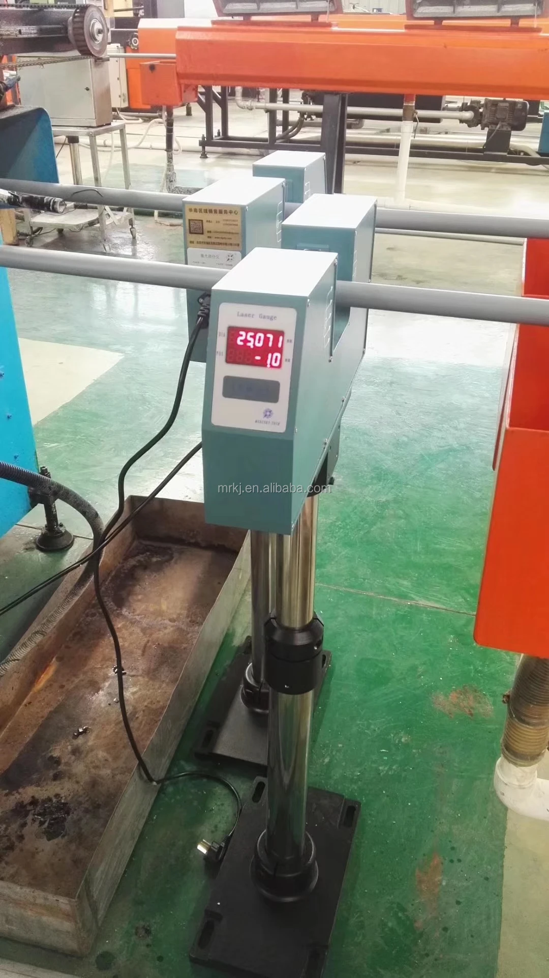High speed laser Diameter measuring gauge