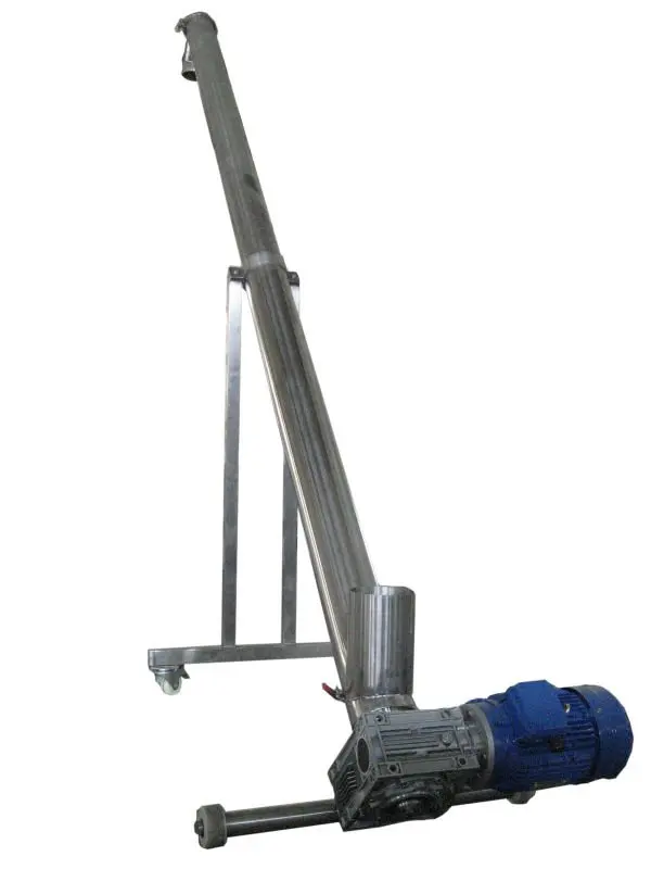 Good Quality Stainless Steel Grain Screw Auger Conveyors Hopper