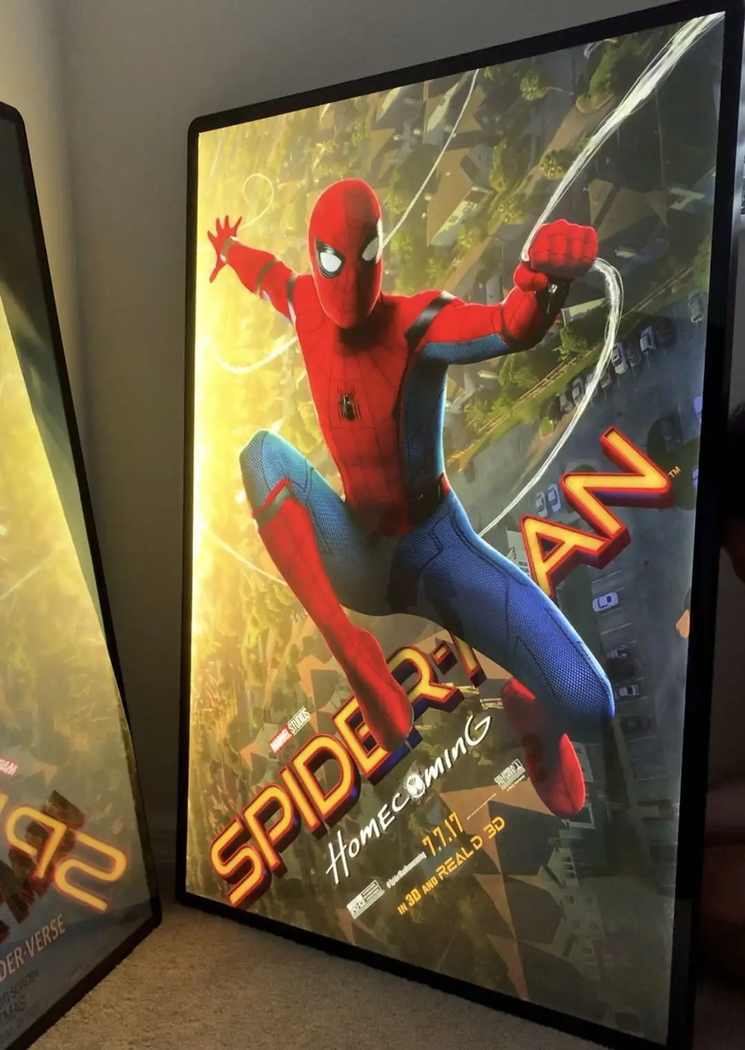 Led Poster Advertisement Frame Wall Mont Super Slim Light Box Billboard Board Luminous Display
