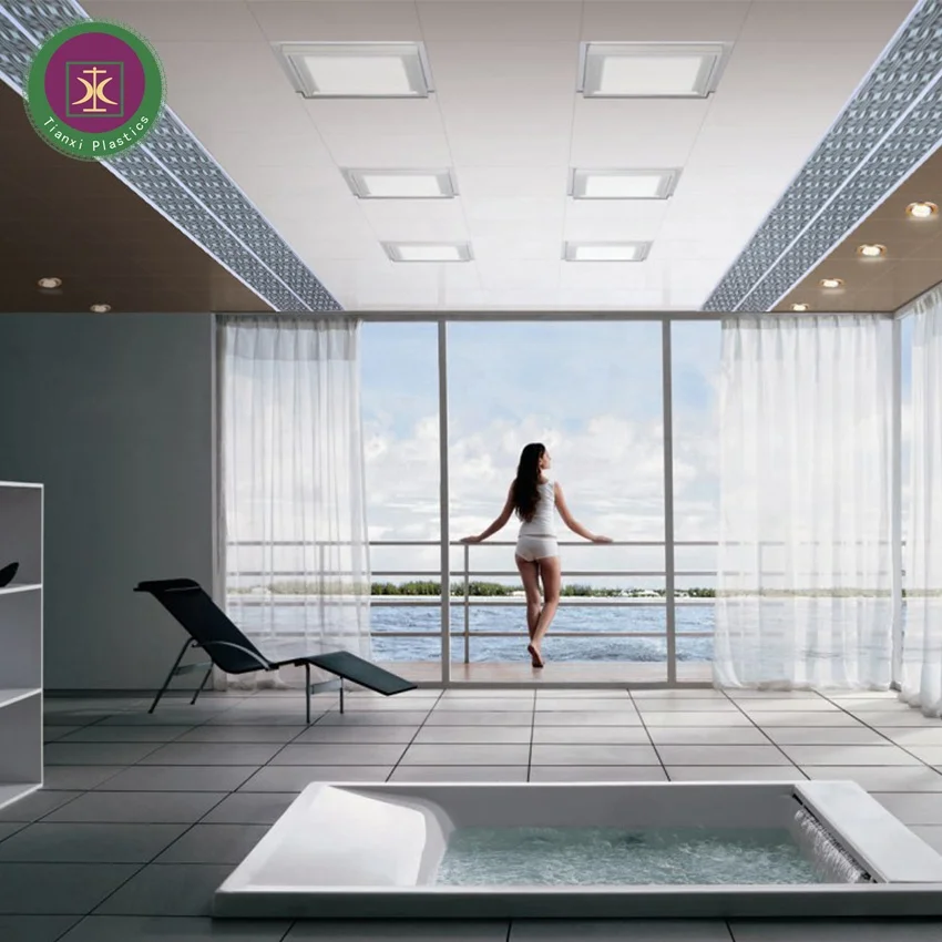 pvc interior decorative wall panels/interlocking pvc ceiling panels