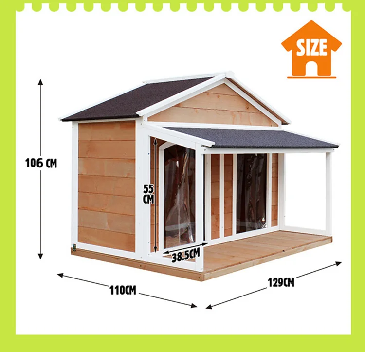 Outdoor pet supplies cat pet products wholesaler dog kennel house indoor