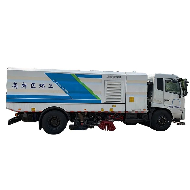 High Quality City Cleaning Equipment Driveway Street Vacuum Road Sweeper Trucks